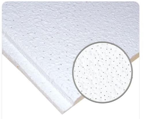 SAHARA 24" x 24" x 5/8" REG CEILING PANEL WHT 16/CTN 64sqft