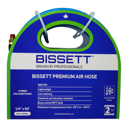 1/4" BISSETT HOSE 50' BLUE