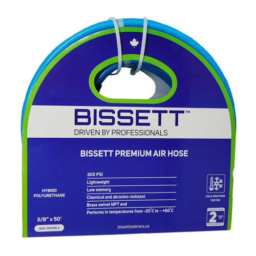 3/8" BISSETT HOSE 50' BLUE Also A1436038X50-70  Both Use the same UPC code.