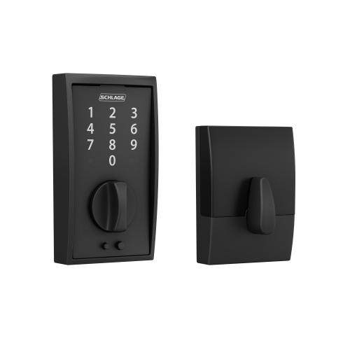 SCHLAGE CEN T/S DEADBOLT 622 MATTE BLACK