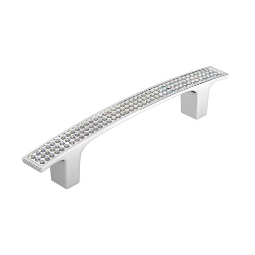 METAL PULL 96MM CHRME/CRYS (R)