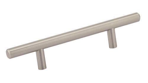 BAR PULL 96MM BRUSHED NICKEL (R)