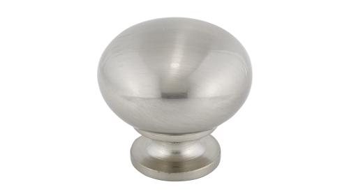 METAL KNB 1 1/4 8/32 BR NCKL (R)