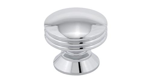 METAL KNOB 30MM CHROME (R)