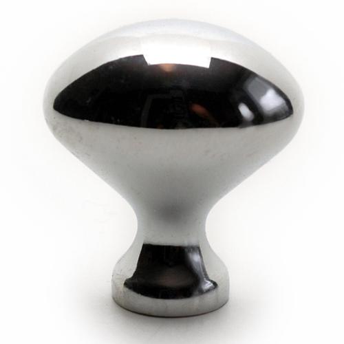 KNOB MET 30MM 8/32 CHROME (R)