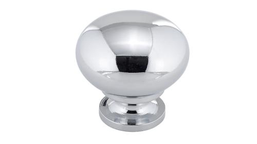 KNOB 1 1/4" 8/32 HOLLOW CHRM (R)