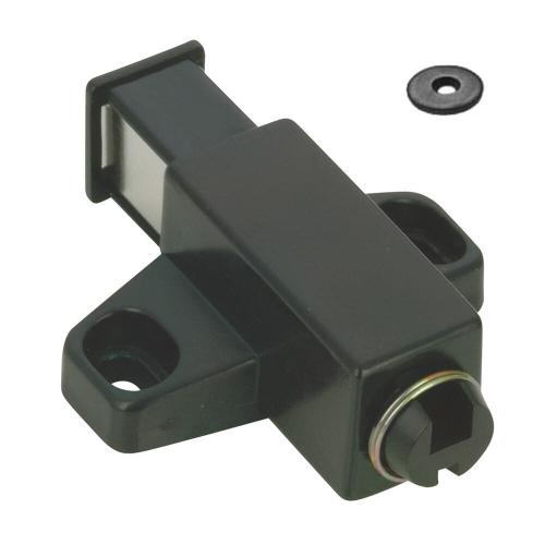 SINGLE BLK AUTO MAGNET LATCH (R)