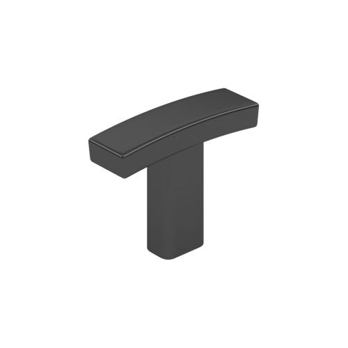 METAL KNOB 38MM 8/32 MTT BLK (R)