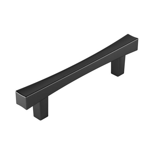 METAL PULL 96MM MATTE BLACK (R)