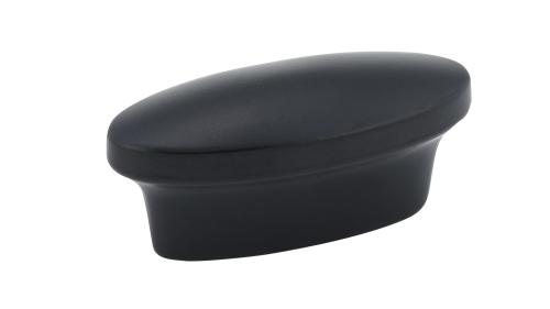 KNOB MET 16MM CC 8/32 MT BLK (R)