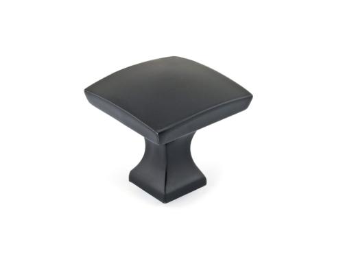 METAL KNOB 33MM MATTE BLACK (R)