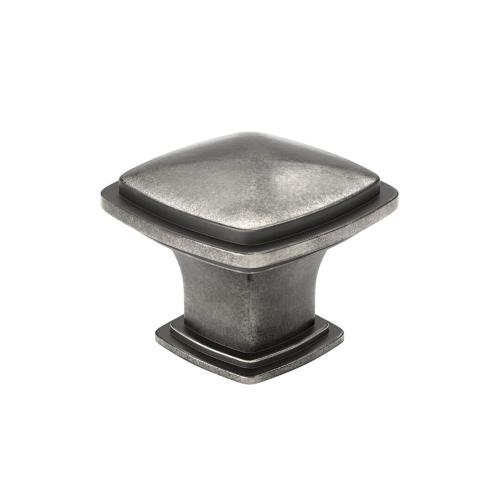 KNOB MET 31MM 8/32 PEWTER (R)