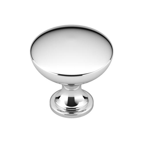 METAL KNOB 30MM 8/32 CHRM (R)