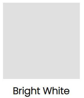 41" X 10'3" BRIGHT WHITE 29GA FLATSTOCK