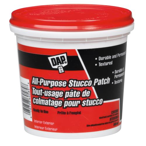 All-Purpose Stucco Patch Ready-to-Use – White, 946 mL