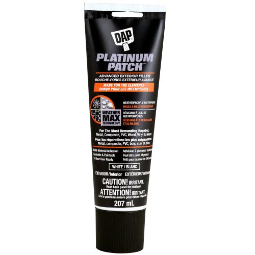 PLATINUM PATCH™ Advanced Exterior Filler – White, 207 mL