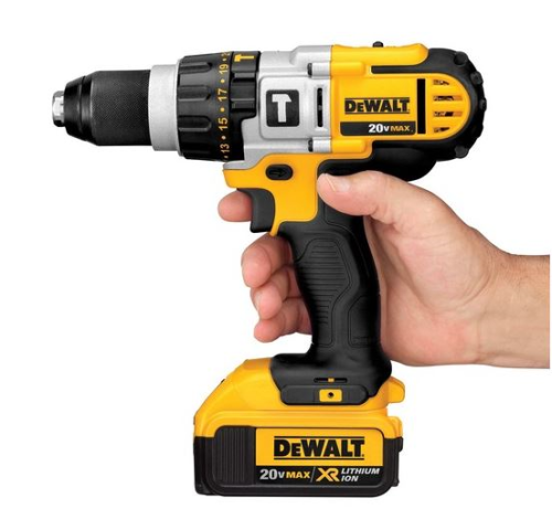 DEWALT 1/2" 20 VOLT PREM HAMMER DRILL Battery Charger Case.