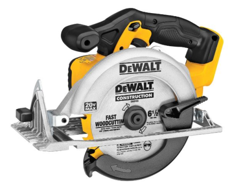 DEWALT 20V 6 1/2" CIRC SAW TOOL ONLY