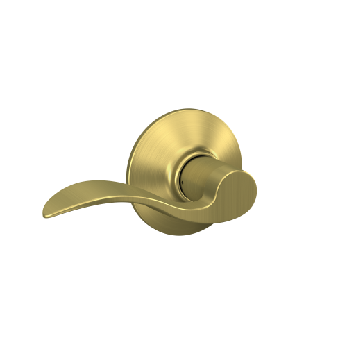 SCHLAGE ACC PASS LEVER 608 SATIN BRASS