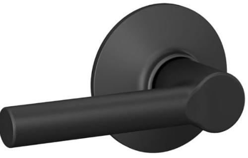 SCHLAGE B/WAY PASS LEVER 622 MBLK