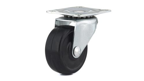 CASTER 1-9/16"SWIV RUBBER (R)