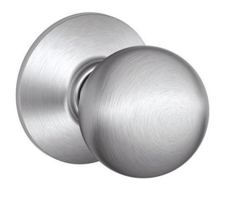 SCHLAGE ORBIT PRIVACY 626 SATIN CHROME