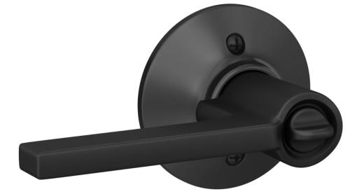 SCHLAGE LAT KEY LEVER 622 MATTE BLACK