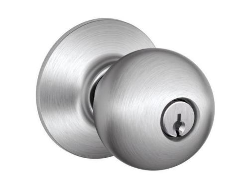 SCHLAGE ORBIT KEYED 626 SATIN CHROME