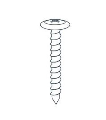 #10 X 1 1/2" SS PNCK SCREW (250) SLATWALL