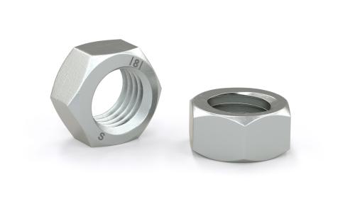 M4 HEXAGON NUT ZC(8)