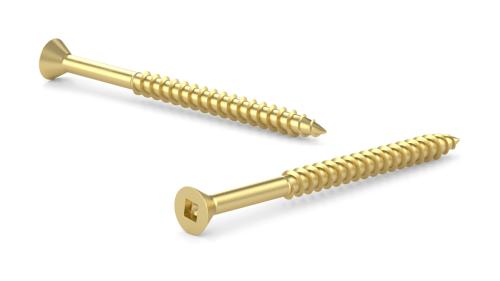 8X1-3/4 FH WS SOLID BRASS(5)