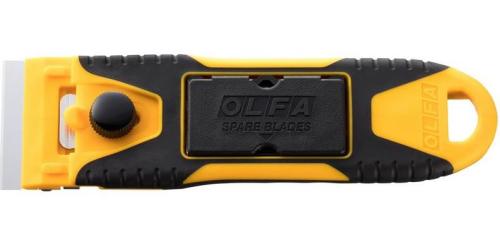 1141513 OLFA MINI GLASS SCRAPER W/COVER