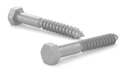 3/8X5 LAG SCREW HDG (25)