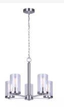 MERIDIAN 4LT 18" CHAIN CHANDELIER 60W