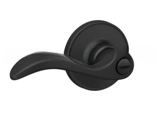 SCHLAGE SEV KEY LEVER 622 MATTE BLACK