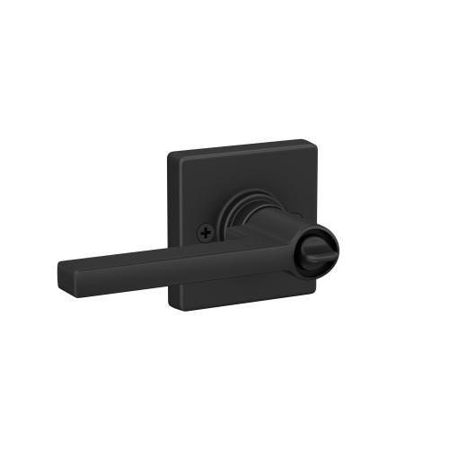 SCHLAGE SOL KEY LEVER 622 MATTE BLACK