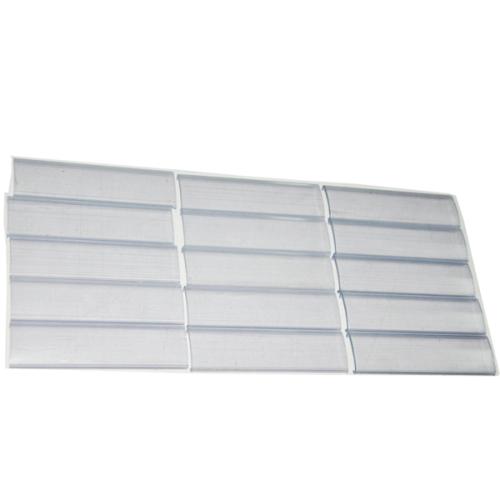 15 CLEAR 4" SPACERS/6' PICKET