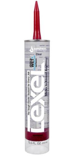 LEXEL CLEAR CAULK/MILDEW RESIST LXCLR SASHCO