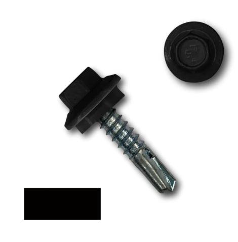 #12 x 1-1/2" Screw Black Self Drilling