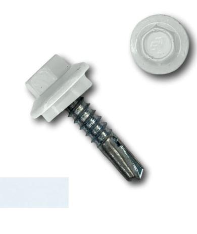 #12 x 1-1/2" Screw Bright White Self Drilling