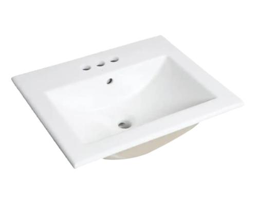 RECT COUNTER 21" 17" CHINA SINK 211-9050