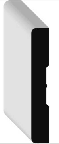 1/2" X 3-1/4" X 14' PRIMED MDF BASEBOARD - 1328380