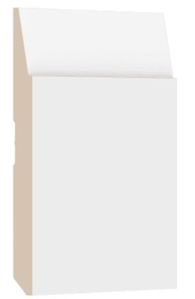 5/8" X 7-1/4" X 14' PRIMED MDF BASEBOARD