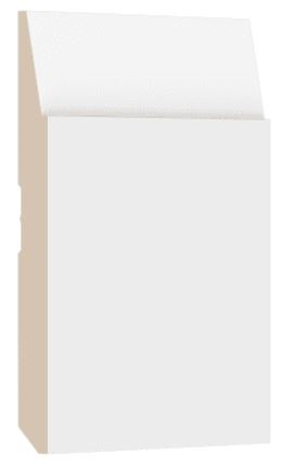 5/8" X 7-1/4" X 12' PRIMED MDF BASEBOARD