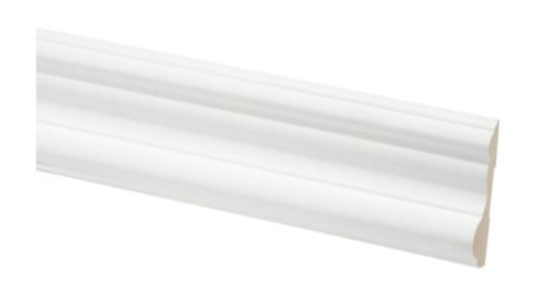 5/8" x 2-1/2" x 12' PRIMED MDF CHAR RAIL