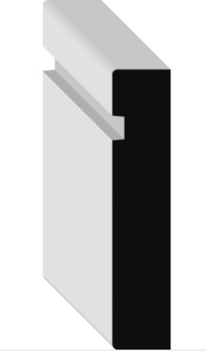 5/8" X 3" X 14' PRIMED MDF CASING - 1328548