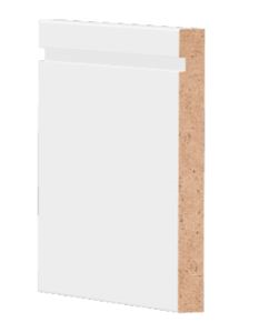 1/2" X 5" X 12' PRIMED MDF BASEBOARD - 1039350