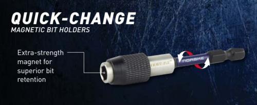 QUICK CHANGE MAGNETIC BIT HOLDER 3"