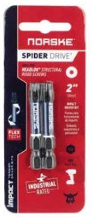 2PCS #2 SQ DECKING CARDED