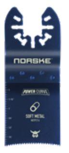1-1/4" POWER CURVE SOFT METAL BLADE NORSKE